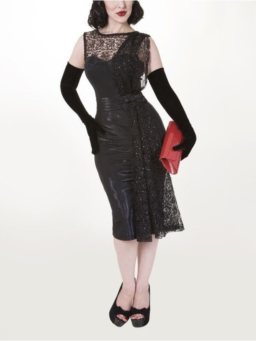 Tatyana x Tempest Storm Black Widow Dress